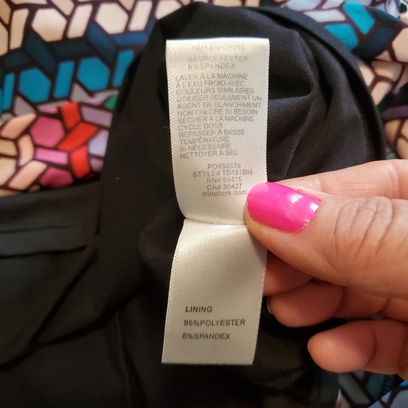 Trina Turk Macee Stained Glass Print Sleeveless Shift Dress Size 4, Colorful - Picture 11 of 14